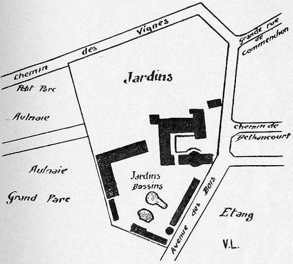 plan de l'abbaye
